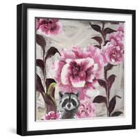 Hiding Racoon-Gigi Begin-Framed Giclee Print