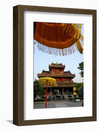 Hien Lam Pavilion, Forbidden City in Heart of Imperial City-Nathalie Cuvelier-Framed Photographic Print