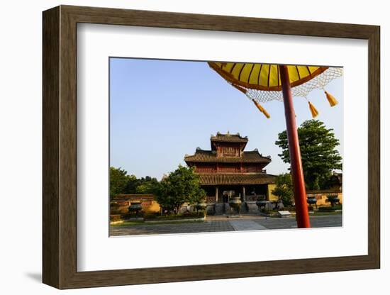 Hien Lam Pavilion, Forbidden City in Heart of Imperial City-Nathalie Cuvelier-Framed Photographic Print