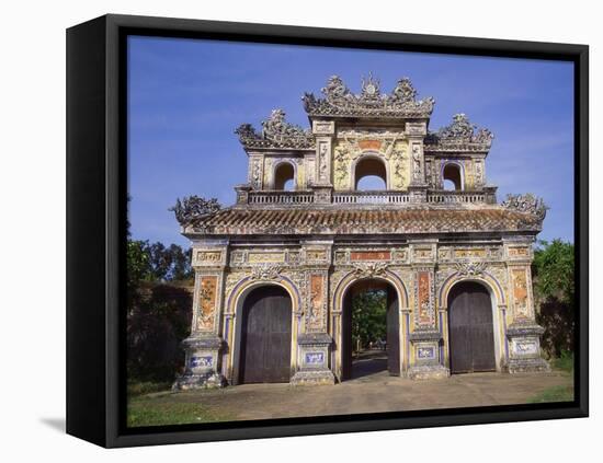 Hien Nhan Gate, Hue, Vietnam-Tim Hall-Framed Stretched Canvas