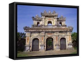 Hien Nhan Gate, Hue, Vietnam-Tim Hall-Framed Stretched Canvas