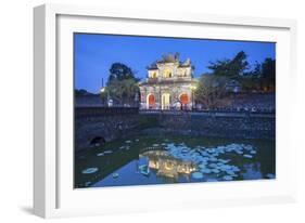 Hien Nhou Gate (Gate of Humanity) of Citadel-Ian Trower-Framed Photographic Print