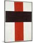 Hieratic Suprematist Cross Par Malevich, Kasimir Severinovich (1878-1935), 1920-1921 - Oil on Canva-Kazimir Severinovich Malevich-Mounted Giclee Print