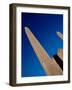 Hieroglyphic Covered Obelisk Towers over Karnak Ruins, Luxor, Egypt-Cindy Miller Hopkins-Framed Photographic Print