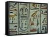 Hieroglyphic Symbols at the Tomb of Amon-her-Khopechef, Egypt-Stuart Westmoreland-Framed Stretched Canvas