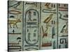 Hieroglyphic Symbols at the Tomb of Amon-her-Khopechef, Egypt-Stuart Westmoreland-Stretched Canvas