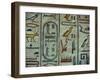 Hieroglyphic Symbols at the Tomb of Amon-her-Khopechef, Egypt-Stuart Westmoreland-Framed Photographic Print