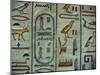 Hieroglyphic Symbols at the Tomb of Amon-her-Khopechef, Egypt-Stuart Westmoreland-Mounted Photographic Print