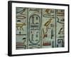 Hieroglyphic Symbols at the Tomb of Amon-her-Khopechef, Egypt-Stuart Westmoreland-Framed Photographic Print