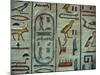 Hieroglyphic Symbols at the Tomb of Amon-her-Khopechef, Egypt-Stuart Westmoreland-Mounted Photographic Print