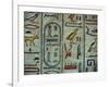 Hieroglyphic Symbols at the Tomb of Amon-her-Khopechef, Egypt-Stuart Westmoreland-Framed Photographic Print