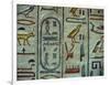 Hieroglyphic Symbols at the Tomb of Amon-her-Khopechef, Egypt-Stuart Westmoreland-Framed Photographic Print