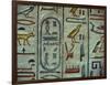 Hieroglyphic Symbols at the Tomb of Amon-her-Khopechef, Egypt-Stuart Westmoreland-Framed Photographic Print