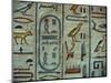 Hieroglyphic Symbols at the Tomb of Amon-her-Khopechef, Egypt-Stuart Westmoreland-Mounted Photographic Print