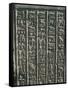 Hieroglyphic Writing from the Temple of Kom-null-Framed Stretched Canvas