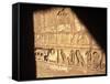 Hieroglyphics on Entrance to the Temple of Karnak-Mark Hannaford-Framed Stretched Canvas