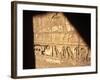 Hieroglyphics on Entrance to the Temple of Karnak-Mark Hannaford-Framed Photographic Print