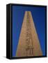 Hieroglyphics on the Obelisk in Hippodrome Square in Istanbul, Turkey, Europe-Short Michael-Framed Stretched Canvas