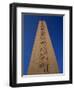 Hieroglyphics on the Obelisk in Hippodrome Square in Istanbul, Turkey, Europe-Short Michael-Framed Photographic Print