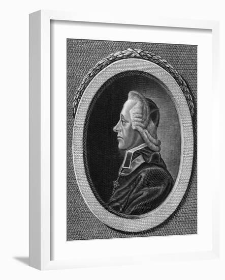 Hieronymus,Abp Salzburg-CW Beck-Framed Art Print