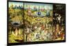 Hieronymus Bosch Garden of Earthly Delights Art Print Poster-null-Mounted Poster