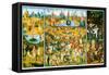 Hieronymus Bosch Garden of Earthly Delights-null-Framed Stretched Canvas