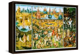 Hieronymus Bosch Garden of Earthly Delights-null-Framed Stretched Canvas