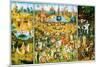 Hieronymus Bosch Garden of Earthly Delights-null-Mounted Poster
