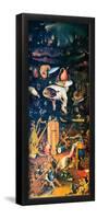 Hieronymus Bosch The Garden of Earthly Delights Hell Art Print Poster-null-Framed Poster