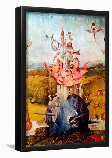 Hieronymus Bosch The Garden of Earthly Delights The Creation Detail 13 Art Print Poster-null-Framed Poster