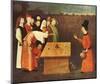 Hieronymus Bosch (The magician) Art Poster Print-null-Mounted Poster