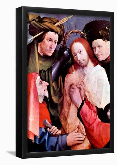 Hieronymus Bosch Thorn-Crowned Christ Art Print Poster-null-Framed Poster