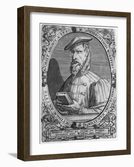 Hieronymus Wolf-Theodor De Brij-Framed Art Print