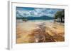 Hierve El Agua, Natural Rock Formations in the Mexican State of Oaxaca-javarman-Framed Photographic Print