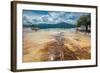 Hierve El Agua, Natural Rock Formations in the Mexican State of Oaxaca-javarman-Framed Photographic Print