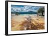 Hierve El Agua, Natural Rock Formations in the Mexican State of Oaxaca-javarman-Framed Photographic Print