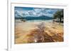 Hierve El Agua, Natural Rock Formations in the Mexican State of Oaxaca-javarman-Framed Photographic Print