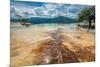 Hierve El Agua, Natural Rock Formations in the Mexican State of Oaxaca-javarman-Mounted Photographic Print