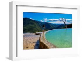 Hierve El Agua, Oaxaca, Mexico-Hugo Brizard - YouGoPhoto-Framed Photographic Print