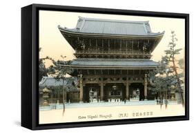 Higashi Honganji Gates-null-Framed Stretched Canvas