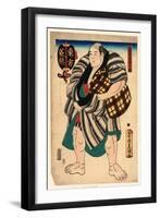 Higashi No Kata Arakuma-Utagawa Toyokuni-Framed Giclee Print