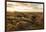 Higger Tor, Carl Wark Hill Fort and Hathersage Moor, sunrise in autumn, Peak District National Park-Eleanor Scriven-Framed Photographic Print