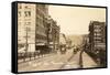 Higgins Avenue, Missoula, Montana-null-Framed Stretched Canvas