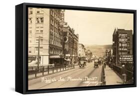 Higgins Avenue, Missoula, Montana-null-Framed Stretched Canvas