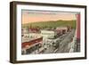 Higgins Avenue, Missoula, Montana-null-Framed Art Print