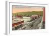 Higgins Avenue, Missoula, Montana-null-Framed Art Print