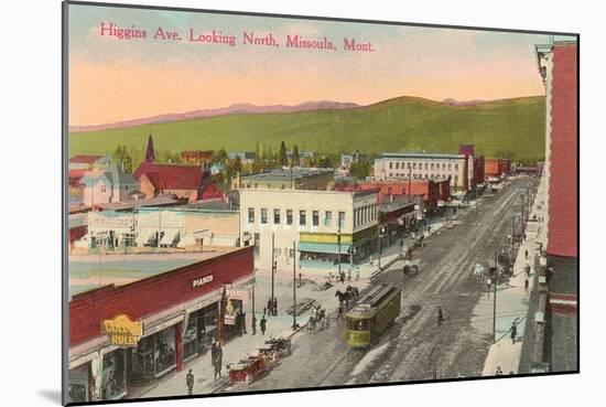 Higgins Avenue, Missoula, Montana-null-Mounted Art Print