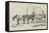 Higgler's Cart-null-Framed Stretched Canvas