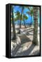 Higgs Beach Hammock-Robert Goldwitz-Framed Stretched Canvas