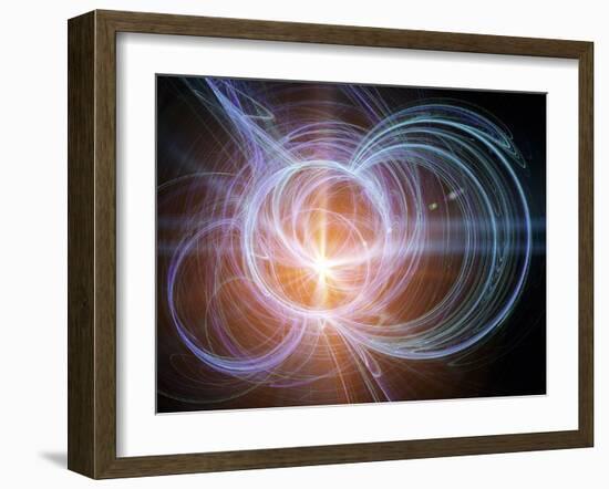 Higgs Boson, Conceptual Artwork-PASIEKA-Framed Photographic Print